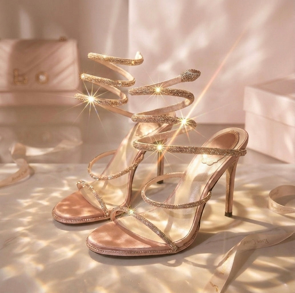 The Royal Reign Crystal Heel