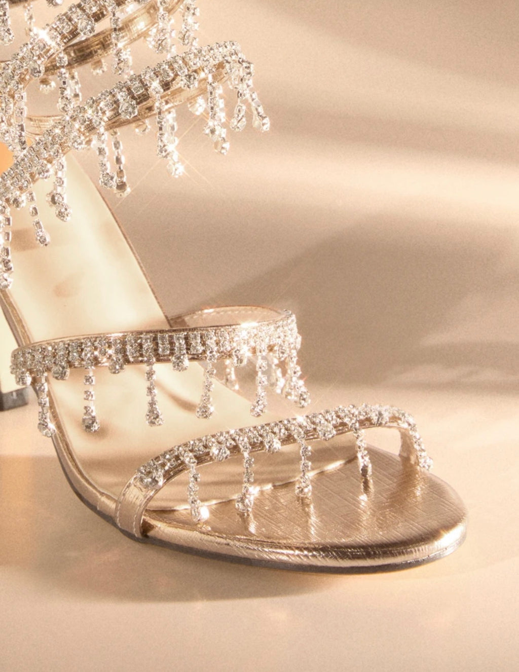 The Empire Crystal Heel