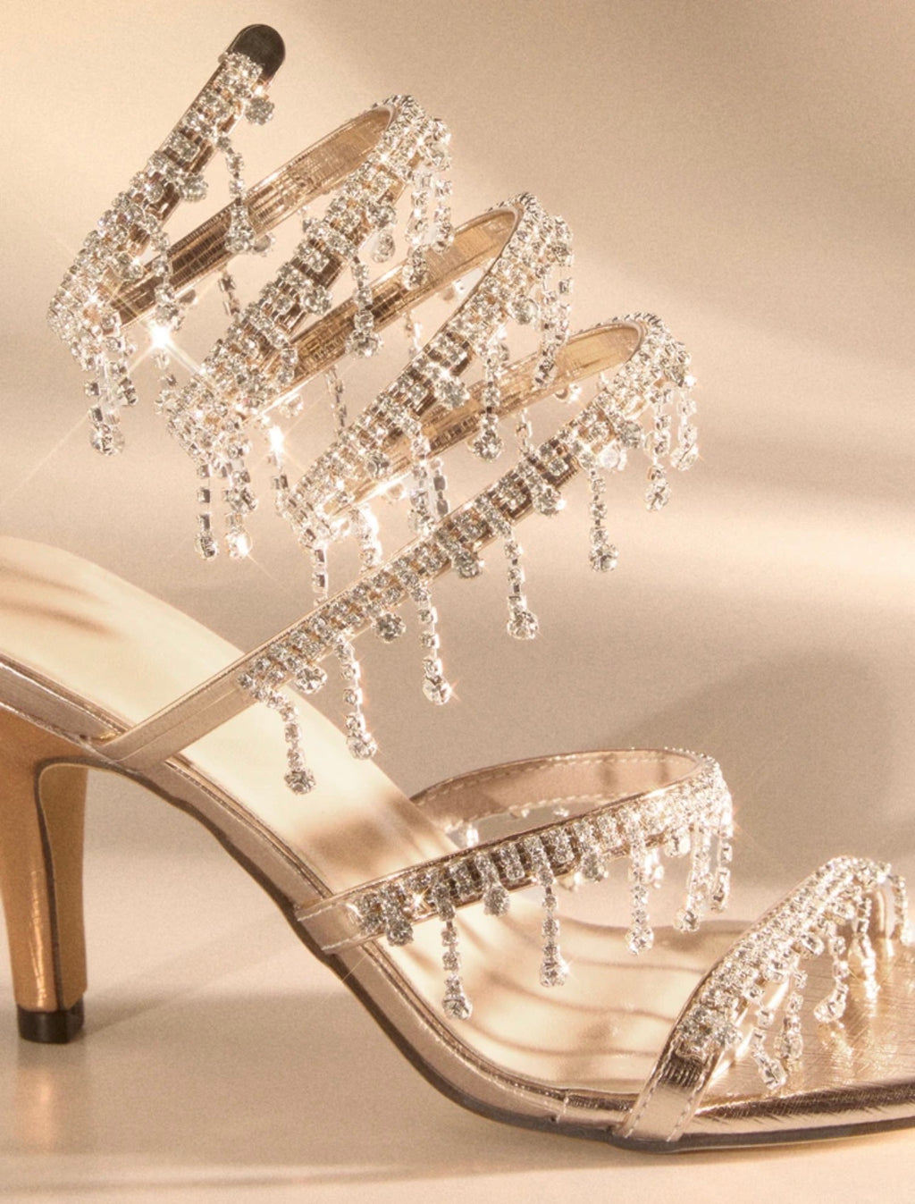 The Empire Crystal Heel