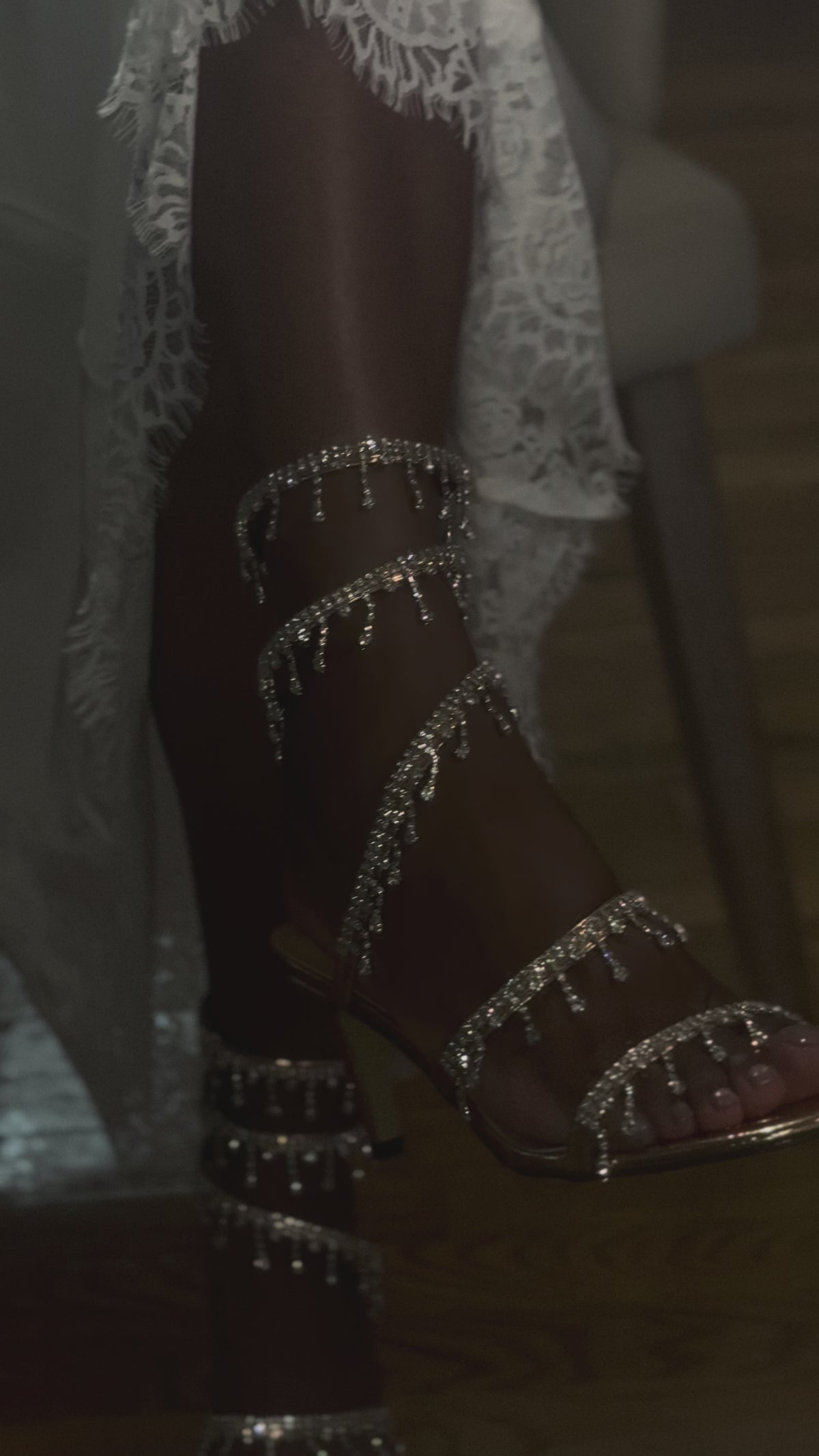 The Empire Crystal Heel